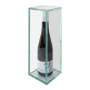 Glaskubus hoch für Weinflaschen